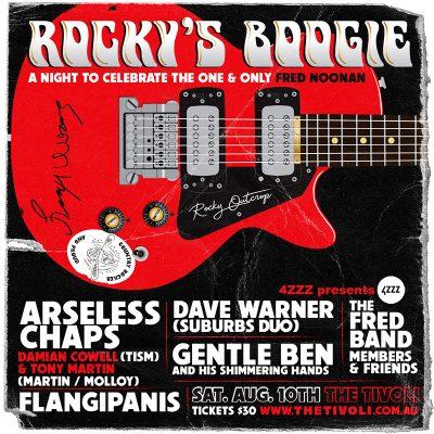 ROCKY’S BOOGIE – a celebration of Fred Noonan