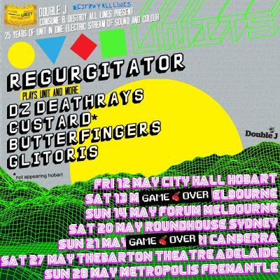 REGURGITATOR… GO COMPLETELY UNITS! More shows, sell-outs and pixels galore!